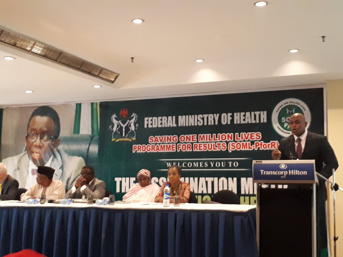 Presentation on Performance Management by Dr. Chima, Senior Prog Mgr at the National Steering committee meeting of the SOMLPforR