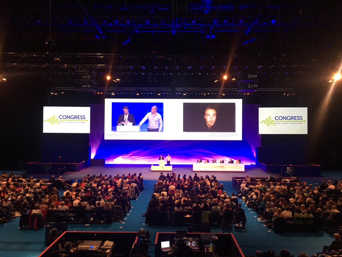 "Stepping off the edge onto the pavement" amazing keynote #RCN17  #mentalhealthmatters
