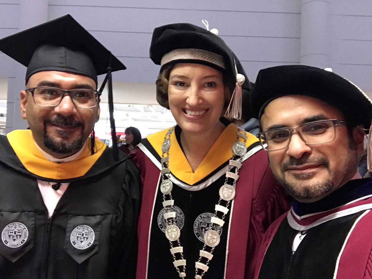WPISDclub's tweet photo. The #SystemDynamics brothers at the cusp of their #wpi journey in a #prezselfie w @LaurieofMars @Mwa6een @WPICommencement @WPICPE #wpi2017 https://t.co/xCiWZWsArt