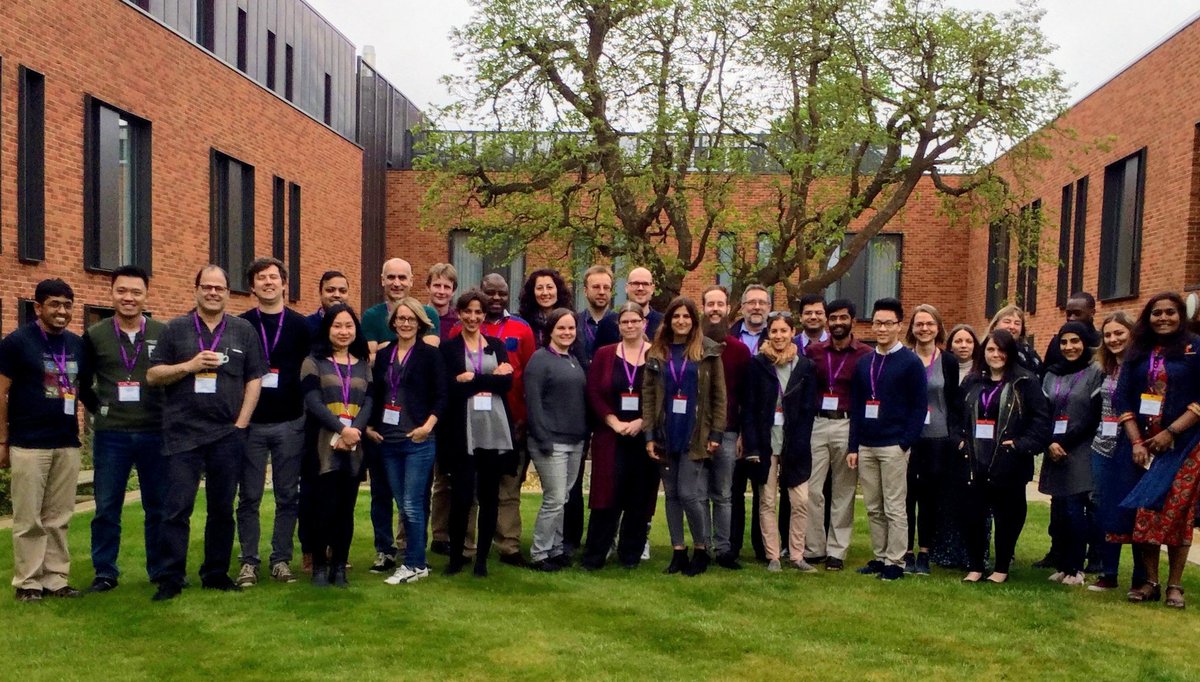 Great group from around the world <a href="/ACSCevents/">Wellcome Connecting Science Courses and Conference</a> to learn #fungal #pathogen resources  <a href="/fungidb/">FungiDB</a> @doe_jgi <a href="/ensembl/">Ensembl</a> <a href="/ensemblgenomes/">Ensembl Genomes</a>  <a href="/yeastgenome/">SGD Project @yeastgenome@genomic.social (bsky too)</a>
