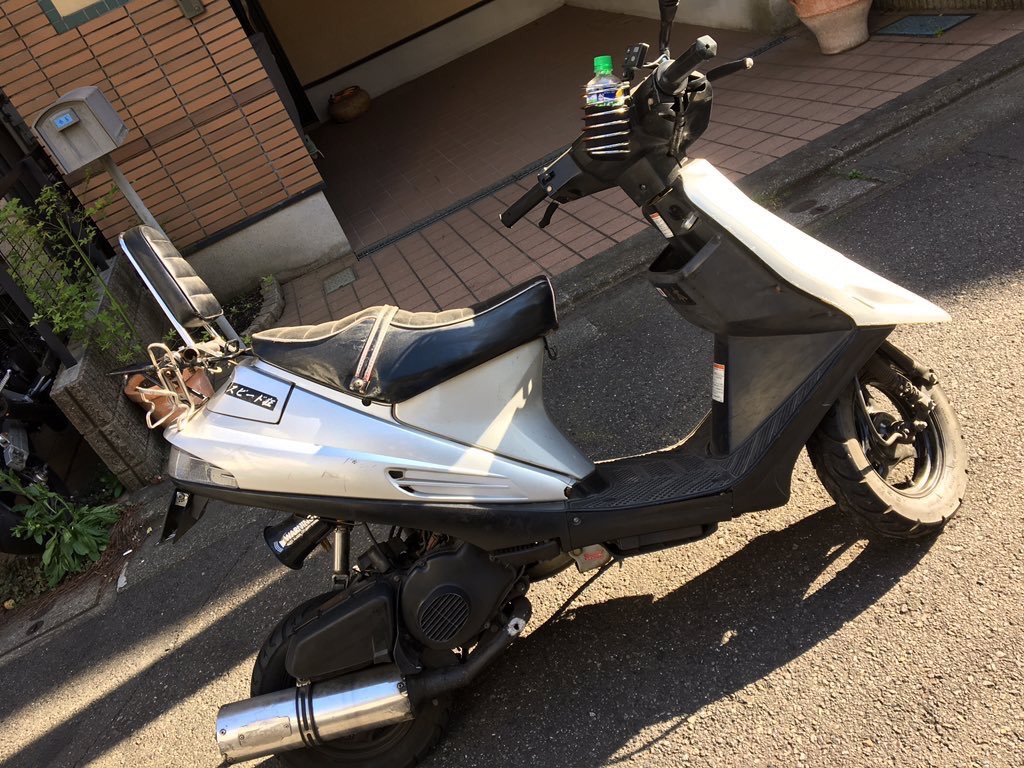 アドレスv100 ステンレス製 バックレスト