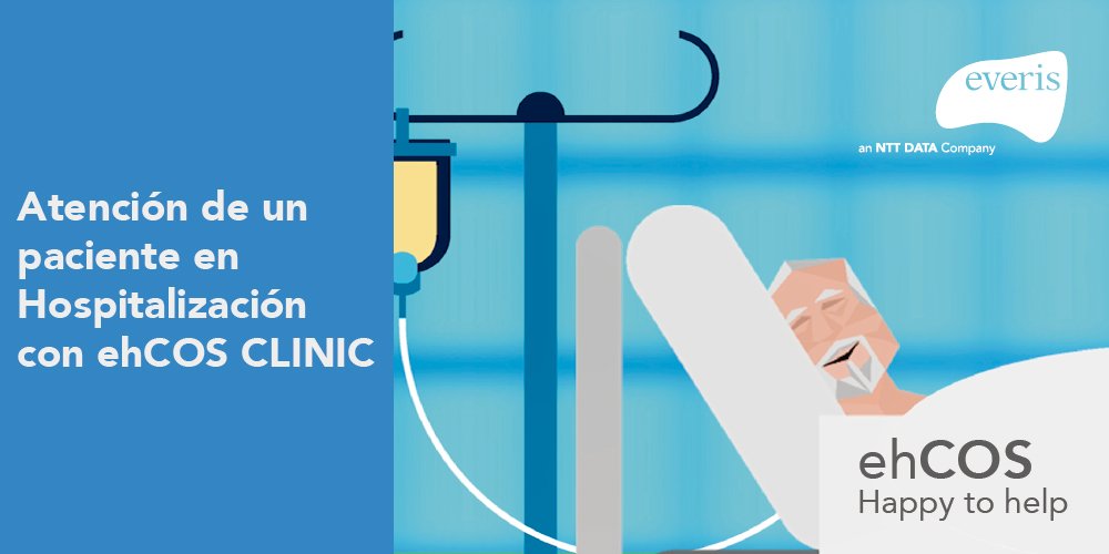 NTTDataSpain's tweet photo. ¿Cómo ayuda #ehCOS CLINIC en la atención de pacientes en #hospitalización? #HistoriaClínicaElectrónica https://t.co/KK2cYhjvoJ https://t.co/iCbOMviXRp