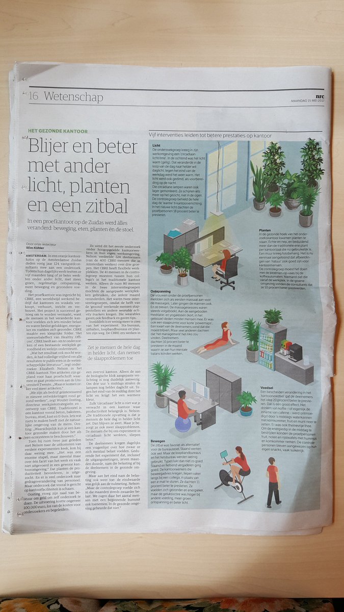DewiNL's tweet photo. Planten en daglicht voor gezondheid! Dringt eindelijk door in kantorensector #Waardenvolgroen 
https://t.co/7ElYogffSM https://t.co/8fLqFd5GH2