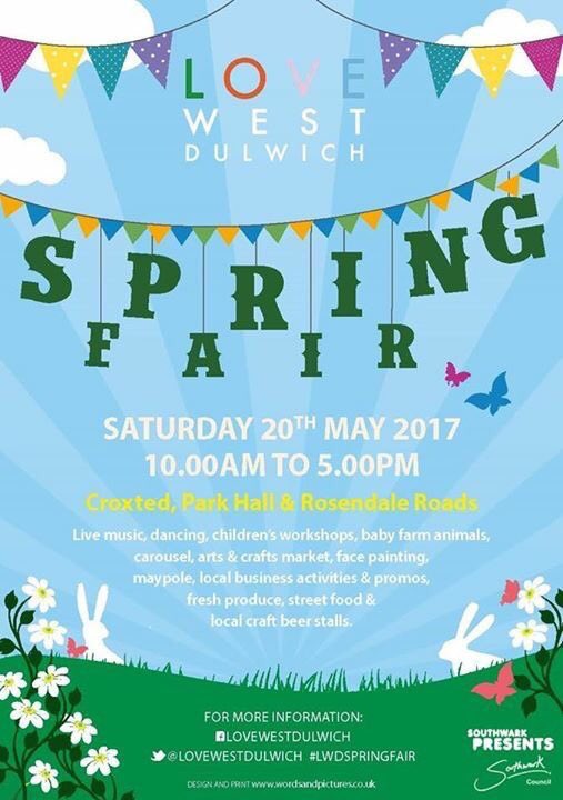It's time to love #WestDulwich this Saturday <a href="/lovewestdulwich/">West Dulwich</a> @DulwichFestival