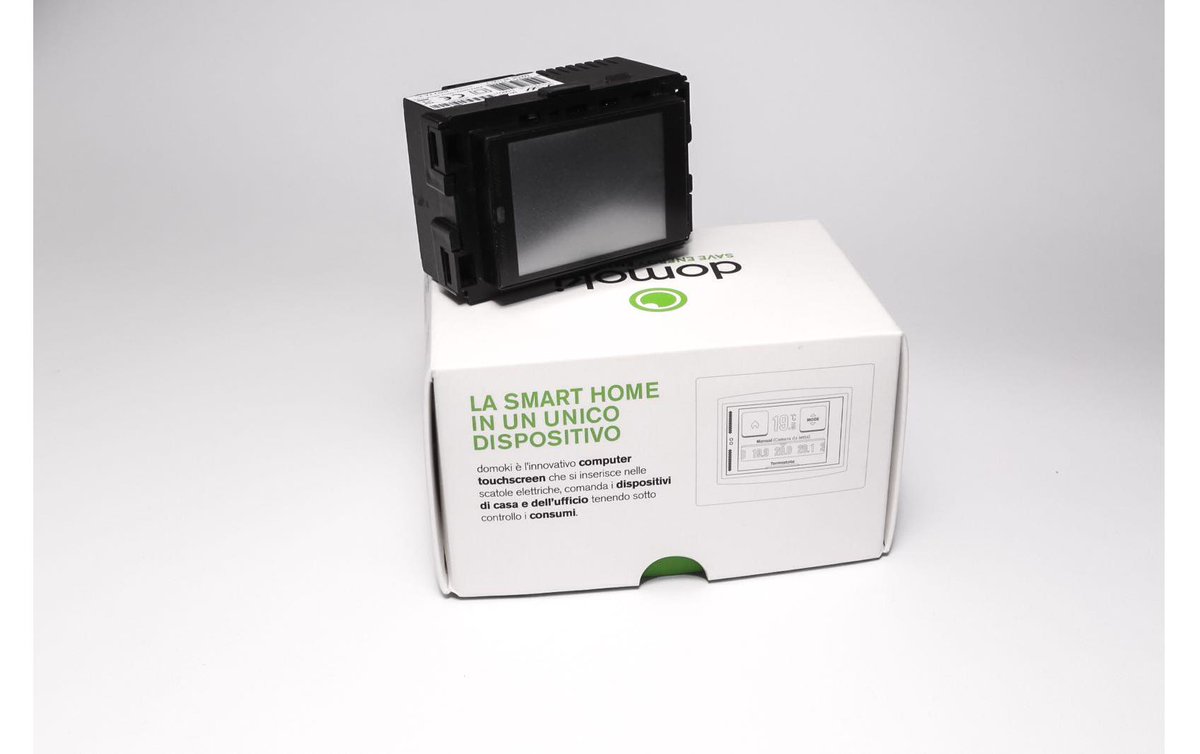 GIElettricoplus's tweet photo. #Domoki di @almadomus:innovativa interfaccia #touchscreen #domotica e comandi vocali per la #smarthome #MadeInItaly
https://t.co/OdlmyXezQY https://t.co/2JymXRl7a5