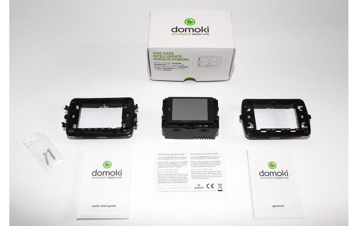 GIElettricoplus's tweet photo. #Domoki di @almadomus:innovativa interfaccia #touchscreen #domotica e comandi vocali per la #smarthome #MadeInItaly
https://t.co/OdlmyXezQY https://t.co/2JymXRl7a5