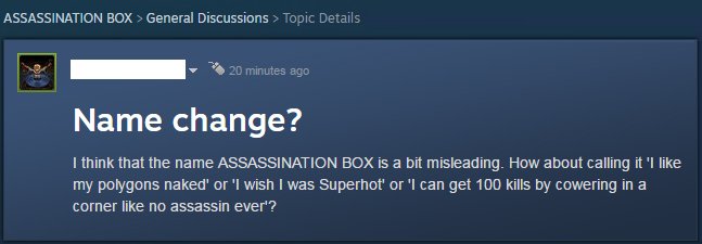 Big update coming for "I wish I was Superhot". Stay tuned! #ABOX #gamedev #indiedev #indiegame #steam<a href="/tag/steam"class="tags"><span>#steam</span></a><a href="/tag/gamedev"class="tags"><span>#gamedev</span></a><a href="/tag/indiedev"class="tags"><span>#indiedev</span></a><a href="/tag/indiegame"class="tags"><span>#indiegame</span></a><a href="/tag/abox"class="tags"><span>#abox</span></a>