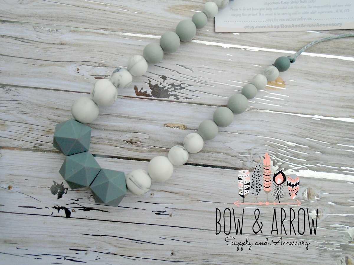 betweentheraind's tweet image. Teething Necklace/ Silicone Teething/ Nursing Necklace/ Silicone Beads/ Baby Wrap seethis.co/zomPw/ #etsyretwt #teethe jewelry