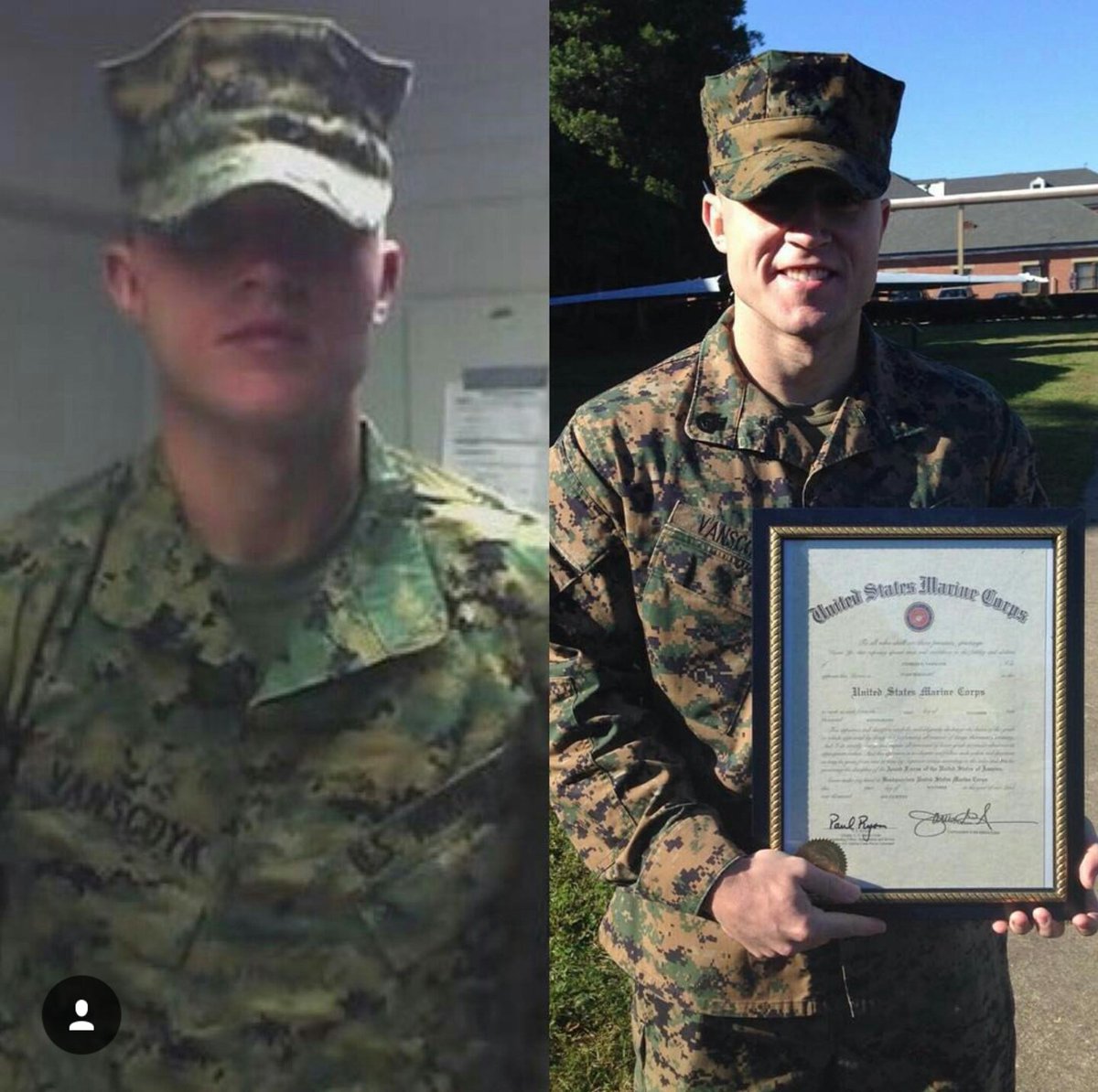 SsgtVans's tweet photo. #transformationtuesday from Pvt at MCT to the day i got promoted to SSgt 10 yrs later a lot of traveling learning and growing in between https://t.co/rVavxxB24l