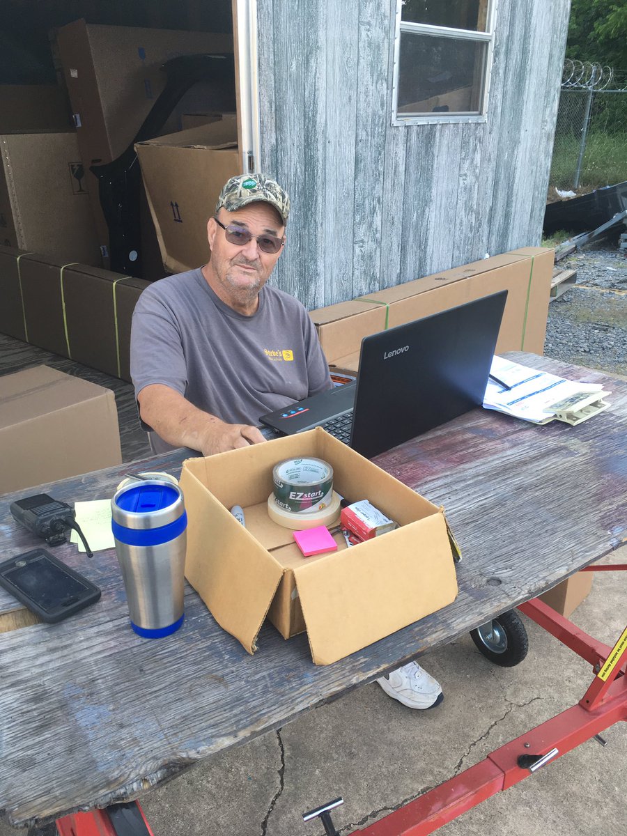 StevesBodyFrame's tweet image. Today is this man's 3rd year with us.  He has been an inspiration to everyone that works around him.