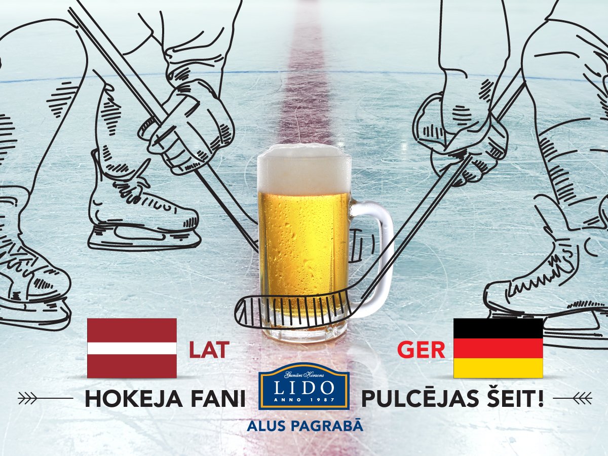 🇱🇻️Šovakar plkst. 21.15 skaties Latvijas izšķirošo spēli pret Vāciju uz lielā ekrāna pie mums, LIDO Atpūtas centrā! Par uzvaru!🍺🙂
