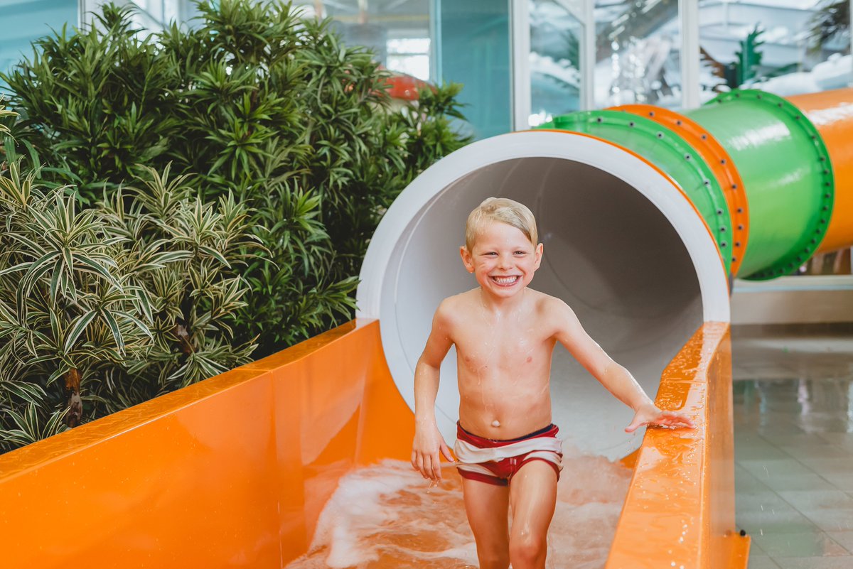 Our NEW Leisure Pool includes a 48m interactive iSlide. Check out all the details on our new pool here: ribbyhall.co.uk/swimming