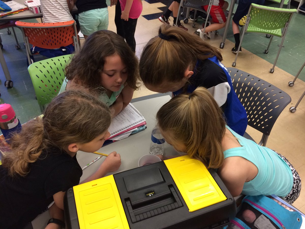 Scenes from yesterday's #superSTEM day polymer investigation <a href="/WestCler/">West Clermont Schools</a> STEM Center #OhioEd #gifted #STEMWC