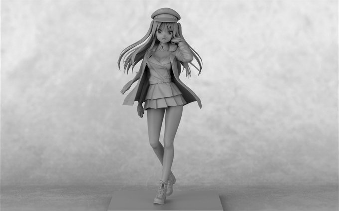 7月30日のWF8にて、雨谷怜さんの 「Band of sisters」表紙の子のフィギュアが展示されます!楽しみ!