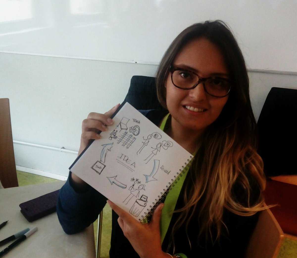 bvilalaia's tweet photo. When the ideas become visuals #intentsem @TecnoCampus https://t.co/ttysIaVrOS