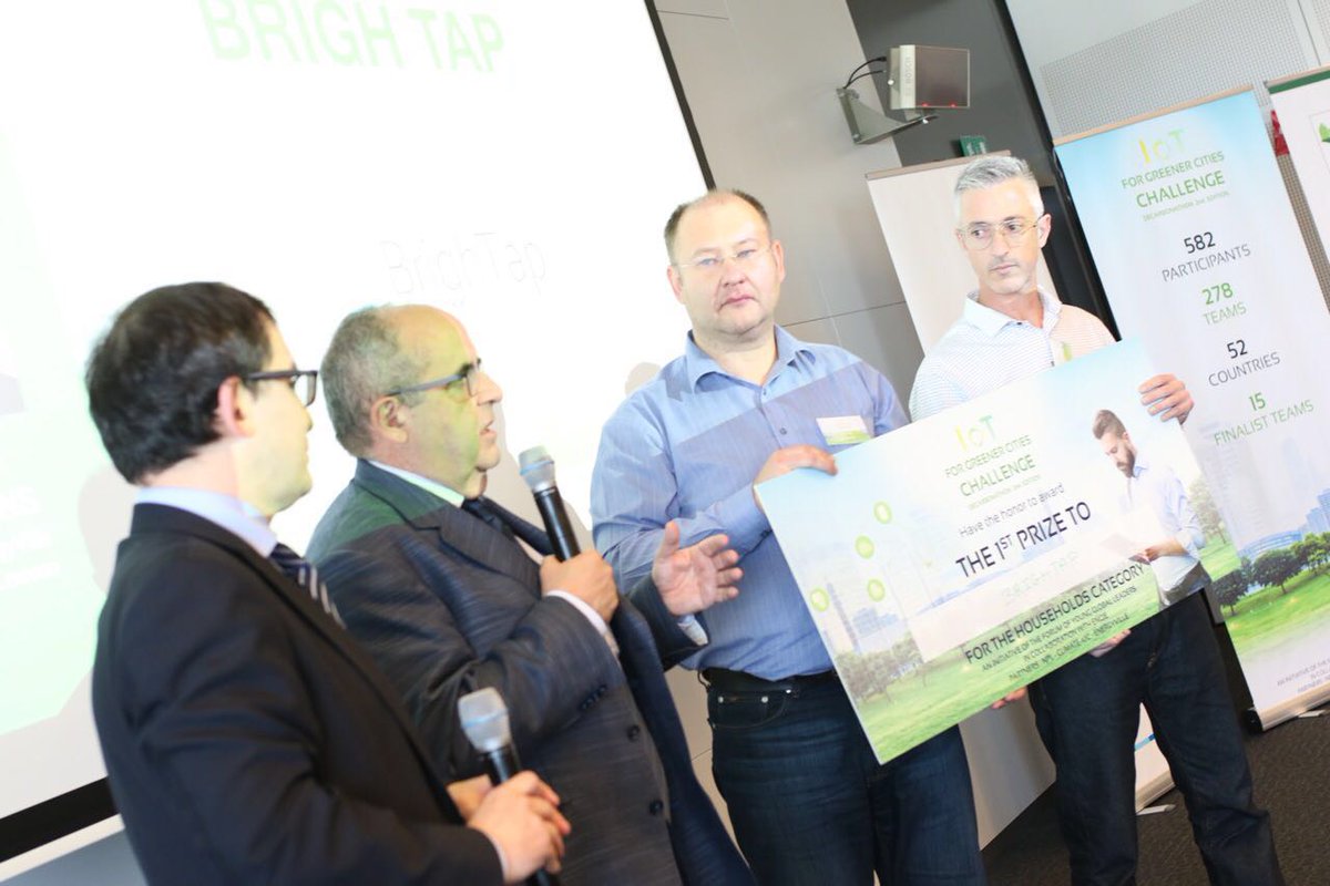 alexanderdecroo's tweet photo. At the #IoTChallenge #decarbonathon in Brussels. Leveraging digital and data for a sustainable world. @YGLvoices @Jane_Burston @rschoentgen https://t.co/sWI4GMCZkC