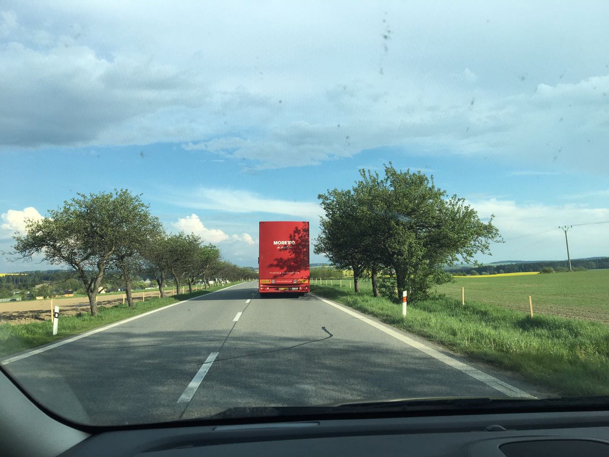 #morettoinmotion on the road .. next stop: Otrokovice, #CzechRepublic