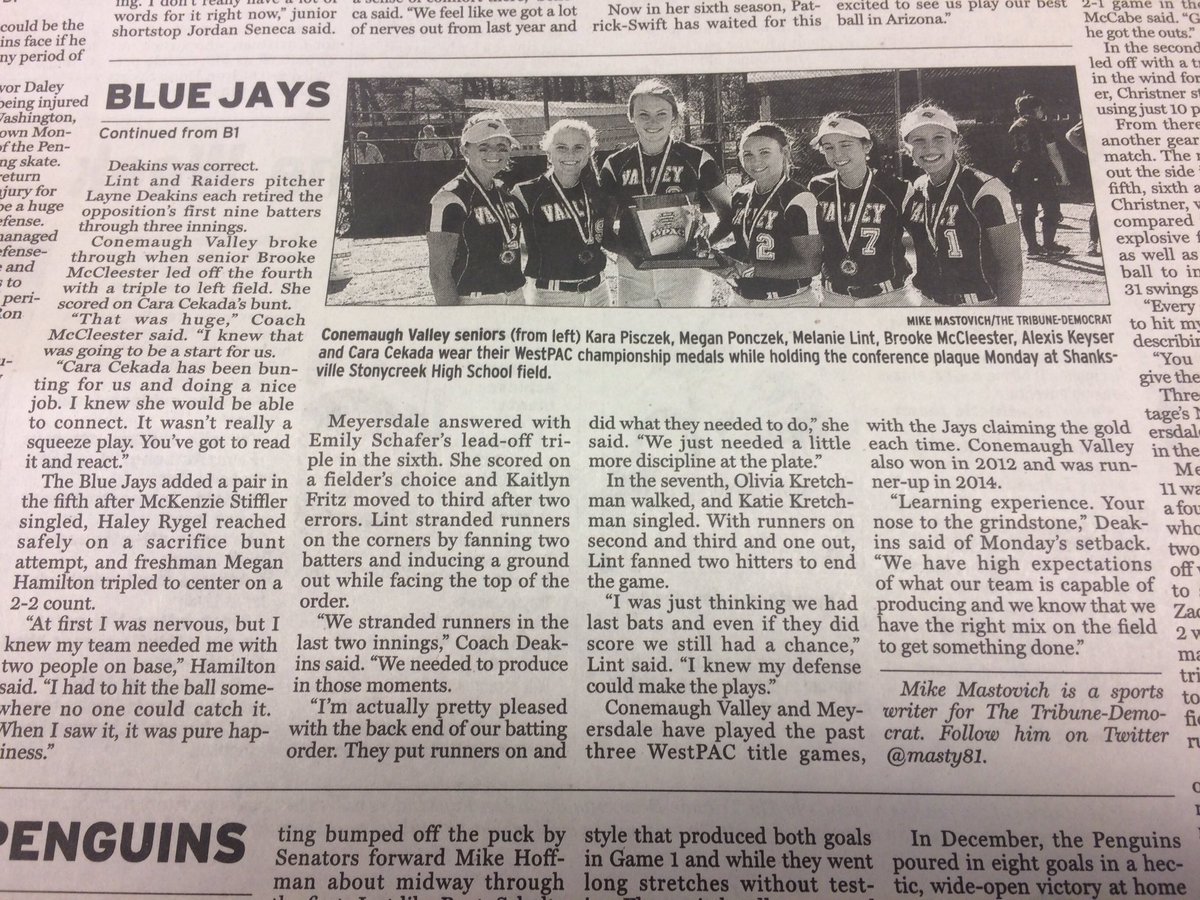Congratulations CV girls. GO JAYS!!!