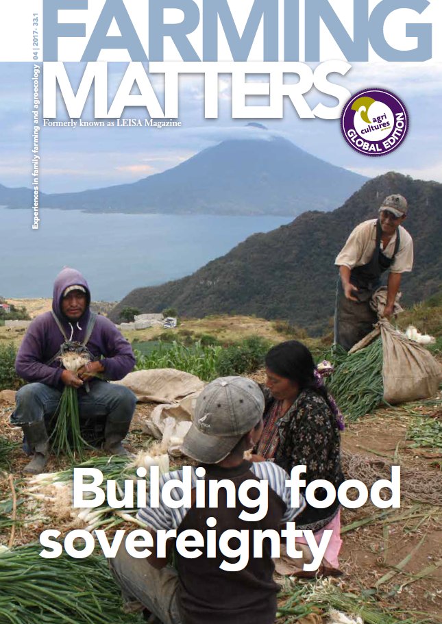 Have you seen the latest Farming Matters about #FoodSovereignty yet?
A diverse #grassroots movement captured here!
ileia.org/building-food-…