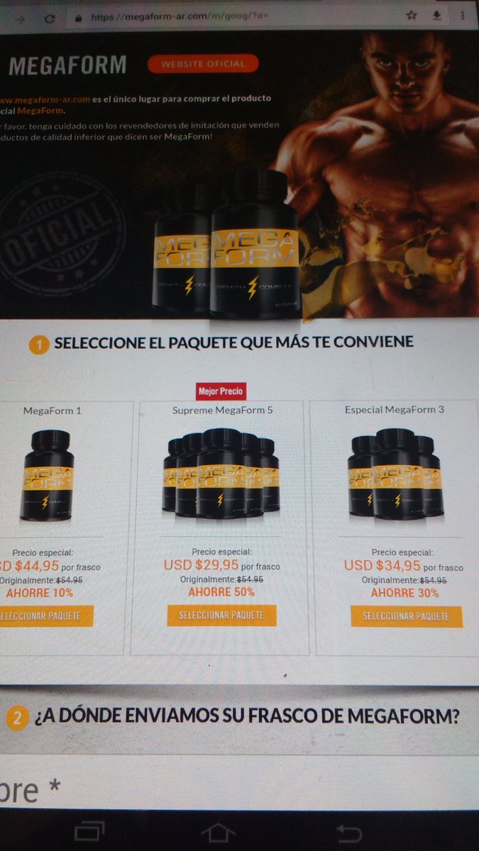 EscorpAct's tweet image. #MegaForm tengan cuidado con esta supuesta empresa dos amigos fueron estafados por la misma. Realizaron su pedido y nunca les llegó nada.