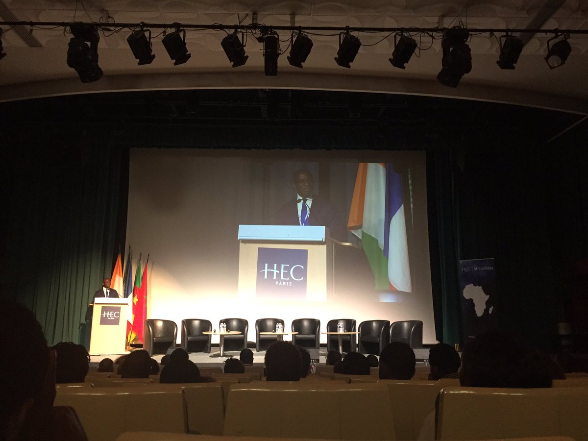 iamarieb's tweet photo. #africadays at HEC, focusing on #Entrepreneurship and the younger generations! https://t.co/1k9yozioaA