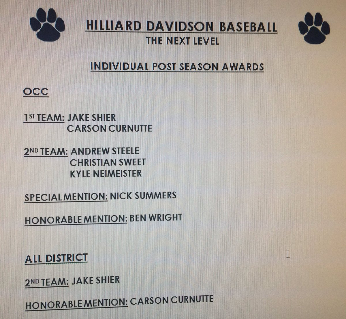 Wildcats Baseball tweet media