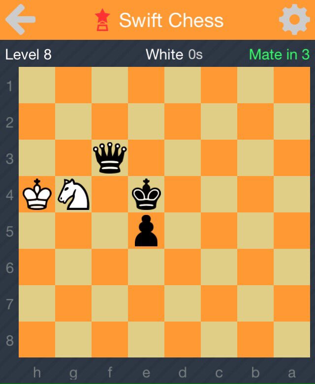 SwiftChess's tweet image. Knights are tricky to deal with. #CheckmateChallenge #chess #chesspuzzle