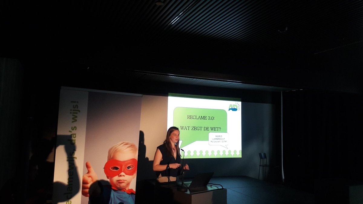 Wat mag nu wel en niet bij nieuwe reclamevormen? Ingrid Lambrechts licht toe op onze kraks! <a href="/AdLitSBO/">AdLit</a> <a href="/ResearchUGent/">Ghent University Research</a>  #krookkraks