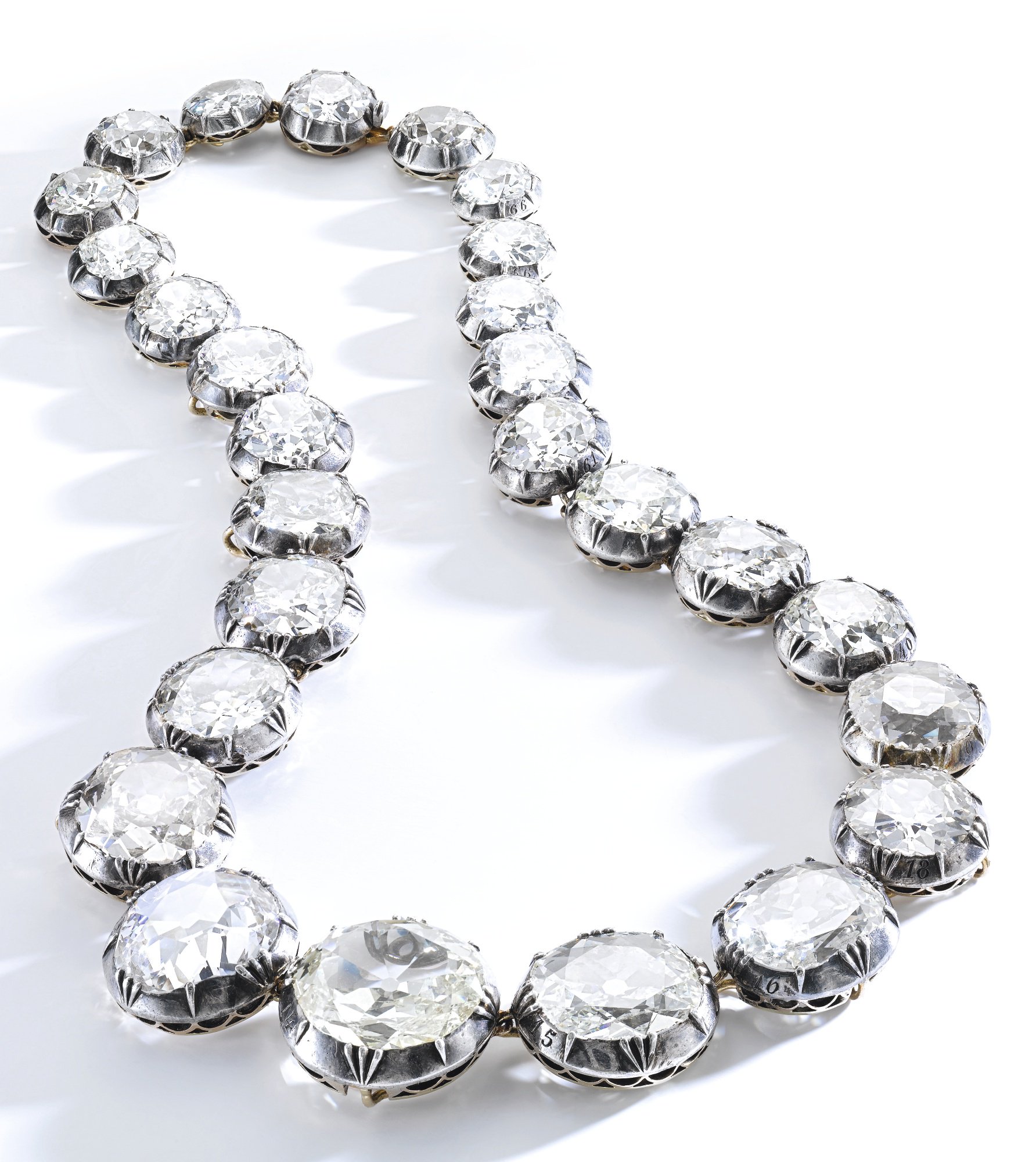 Diamond riviere shop necklace
