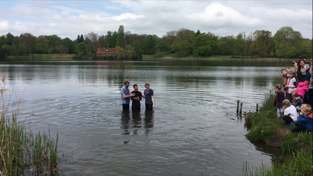 fbctnglobal's tweet photo. Eight mittendrin baptisms last weekend in Potsdam, Germany! Celebrating spiritual transformation with Pastor Steffen and team! https://t.co/l7yTacdY5k