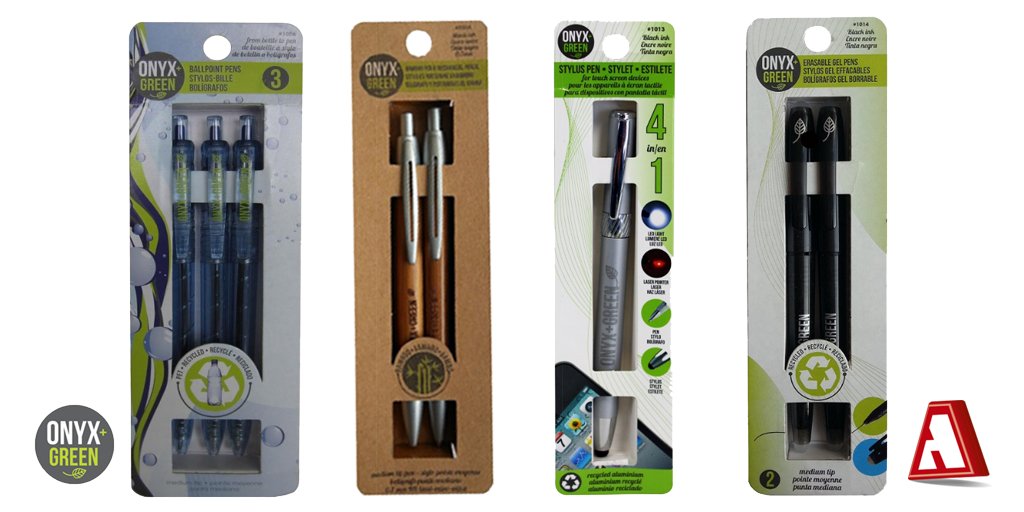 farmarrocha's tweet photo. ¿Te gustan los productos amigables con el ambiente? Visítenos y encuentra estos bolígrafos hechos con material reciclable. #OnyxGreen https://t.co/3hjYMOq5jA