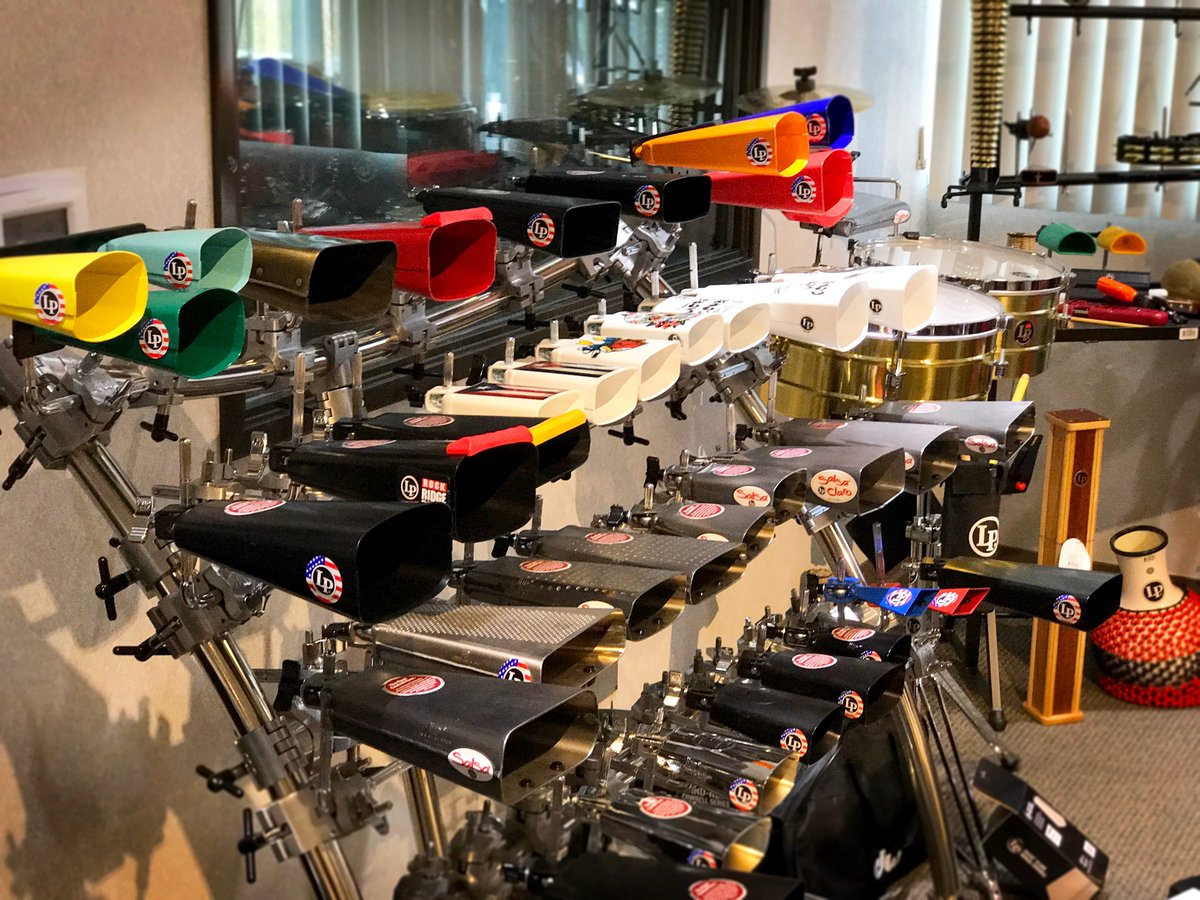 LPPercussion's tweet photo. More Cowbell? #wearerhythm #lppercussion https://t.co/mIRXHb8Iun