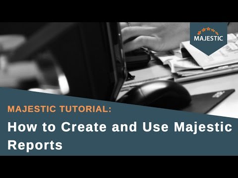 Majestic's tweet image. Have you created a report for your website?

🎥 bit.ly/2m3X5do