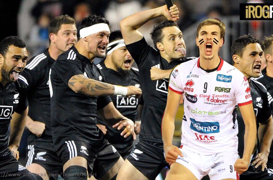 ciabirretta's tweet photo. Che fine hanno fatto i nostri eroi 10 giorni dopo la fine dei #playoff? #Giannelli pare sia stato ingaggiato dagli All Blacks #VcomeVolley https://t.co/POBlOMoNhR
