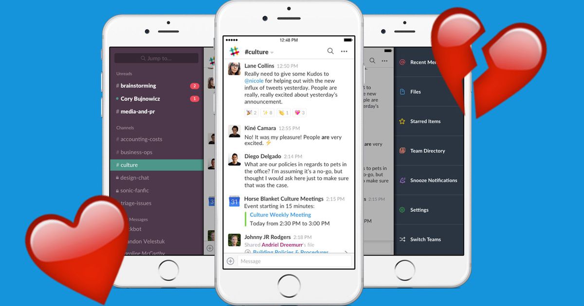 beafinnovation's tweet photo. We love Slack, but... yes. "Face it: Slack is ruining your life" https://t.co/36kAOTIRiT #slack #productiveworking https://t.co/2vGWygj7aV