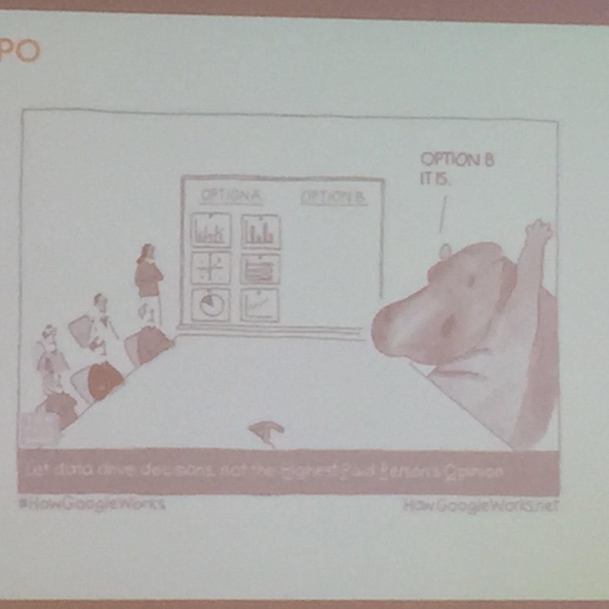 posch_pamela's tweet image. Data quality vs HIPPO (Highest Paid Persons Opinion) - what&apos;s more important? I guess A 😉 #dlfvienna