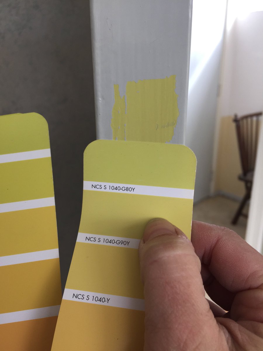 history_design's tweet photo. Who's afraid of red yellow and blue? Looking into the bright fifties colours of #karwijhof #nagele @Hdkeyser #architecturalpaintresearch https://t.co/rj94c9egmm