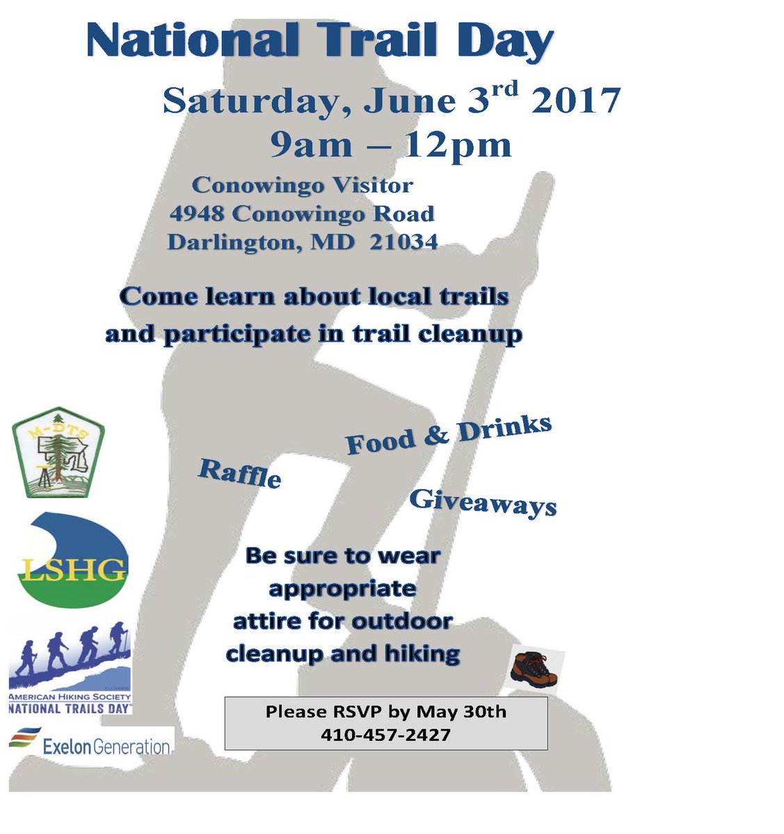 UpperBayTrails's tweet photo. Join us for our first National Trails day event - Saturday, June 3rd: https://t.co/piGovrxowr