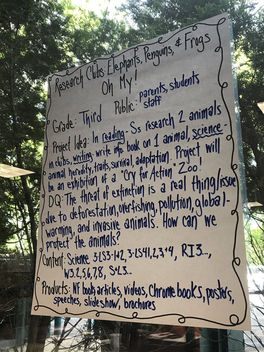 Making an interdisciplinary PBL with <a href="/LitCoachesK5/">Kelly Boyle & Lauren Knoke</a> Lauren Knoke! #BravoBBurg