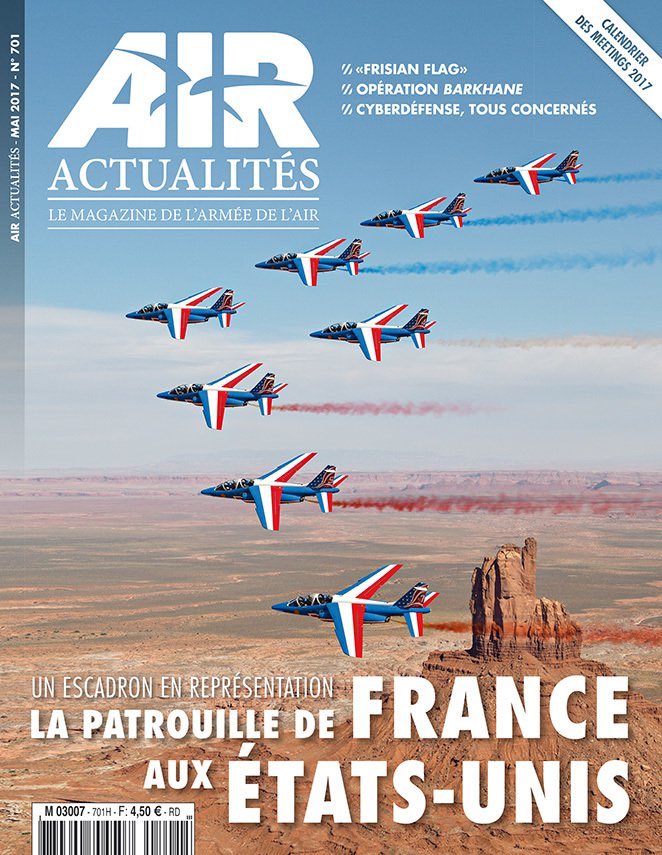Retouvez 12 pages exclusives du #PAFUSTour dans le magazine Air Actualités de Mai 2017
#Armee_de_lair #PAFOfficiel 🇫🇷 #ambassadeurs #USA 🇺🇸