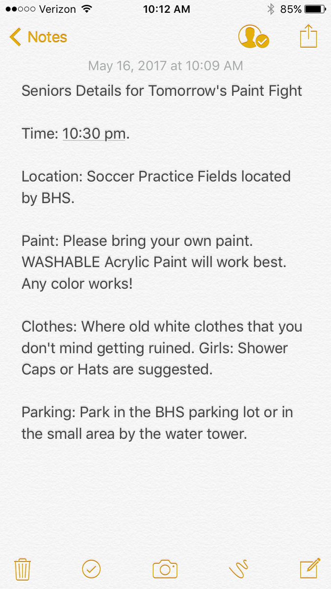 thenest2017's tweet photo. 🚨🚨SENIORS🚨🚨 IMPORTANT INFO ABOUT TOMORROWS PAINT FIGHT https://t.co/B4LcYKWtSA