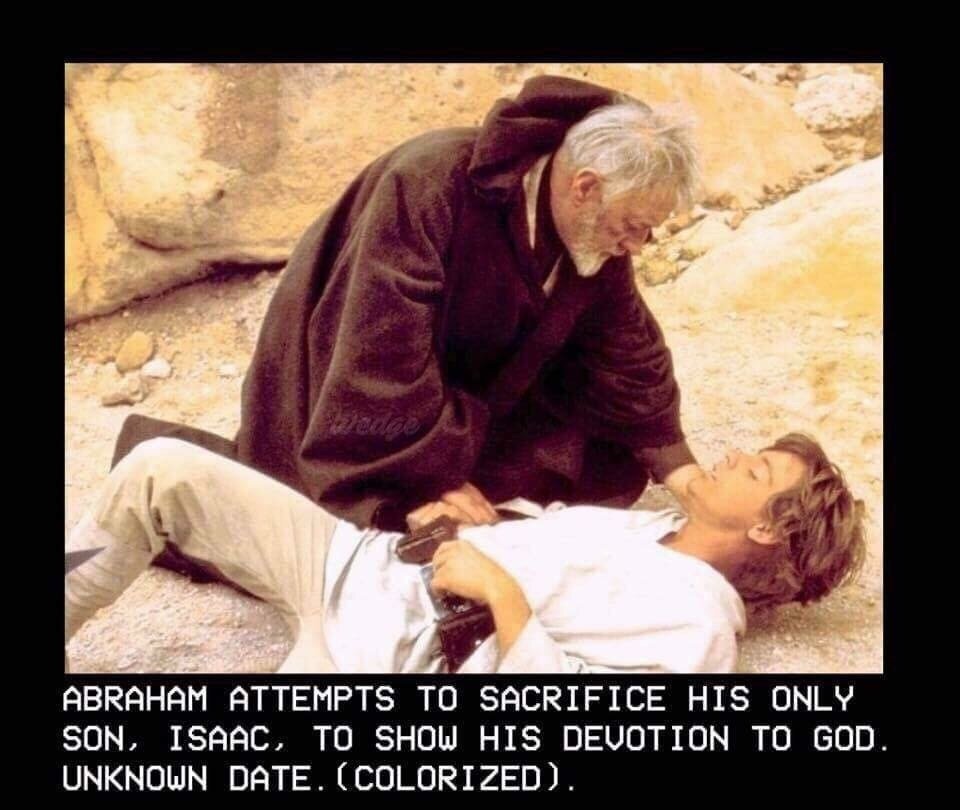 Historical_Meme's tweet photo. #HolyBible #God #SacrificeYourFirstBorn https://t.co/qEg32GTLc1