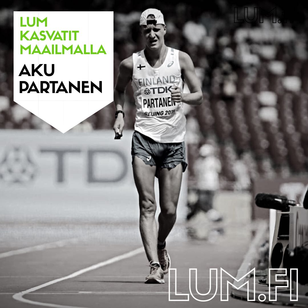 Kävelijä <a href="/AkuPartanen/">Aku Partanen</a> on myös LUM:n miehiä! Toivotamme Akulle suuret tsempit kesälle 2017!
#yleisurheily #lappeenranta #LUM