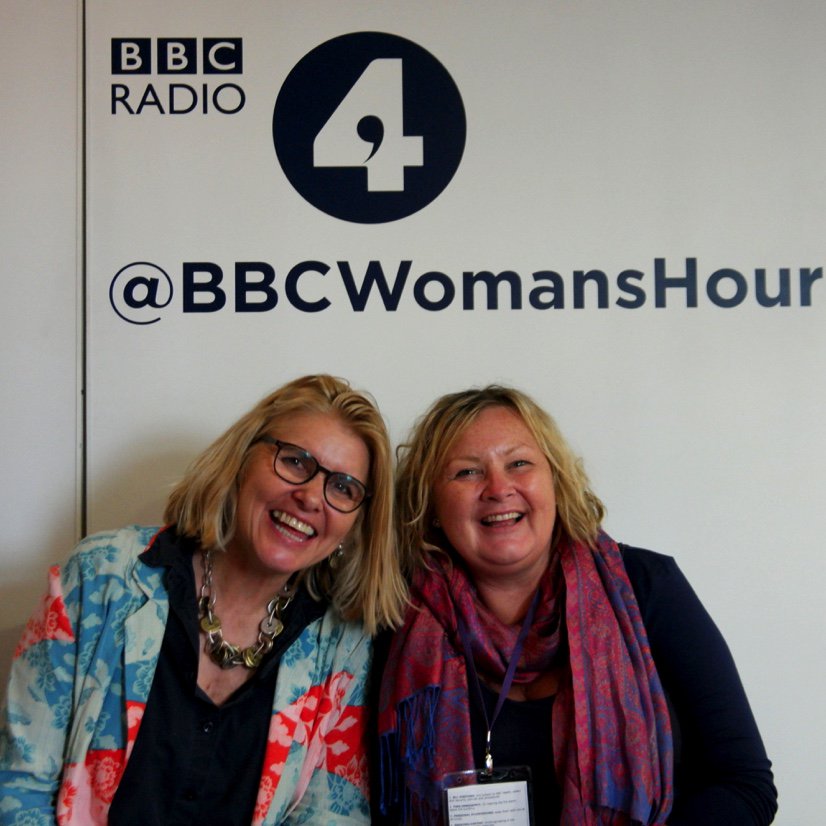 sue and lisa on Womans Hour this morning. 
Lisa truly is amazing - A TIME TO LIVE tomorrow night at 9pm on BBC 2