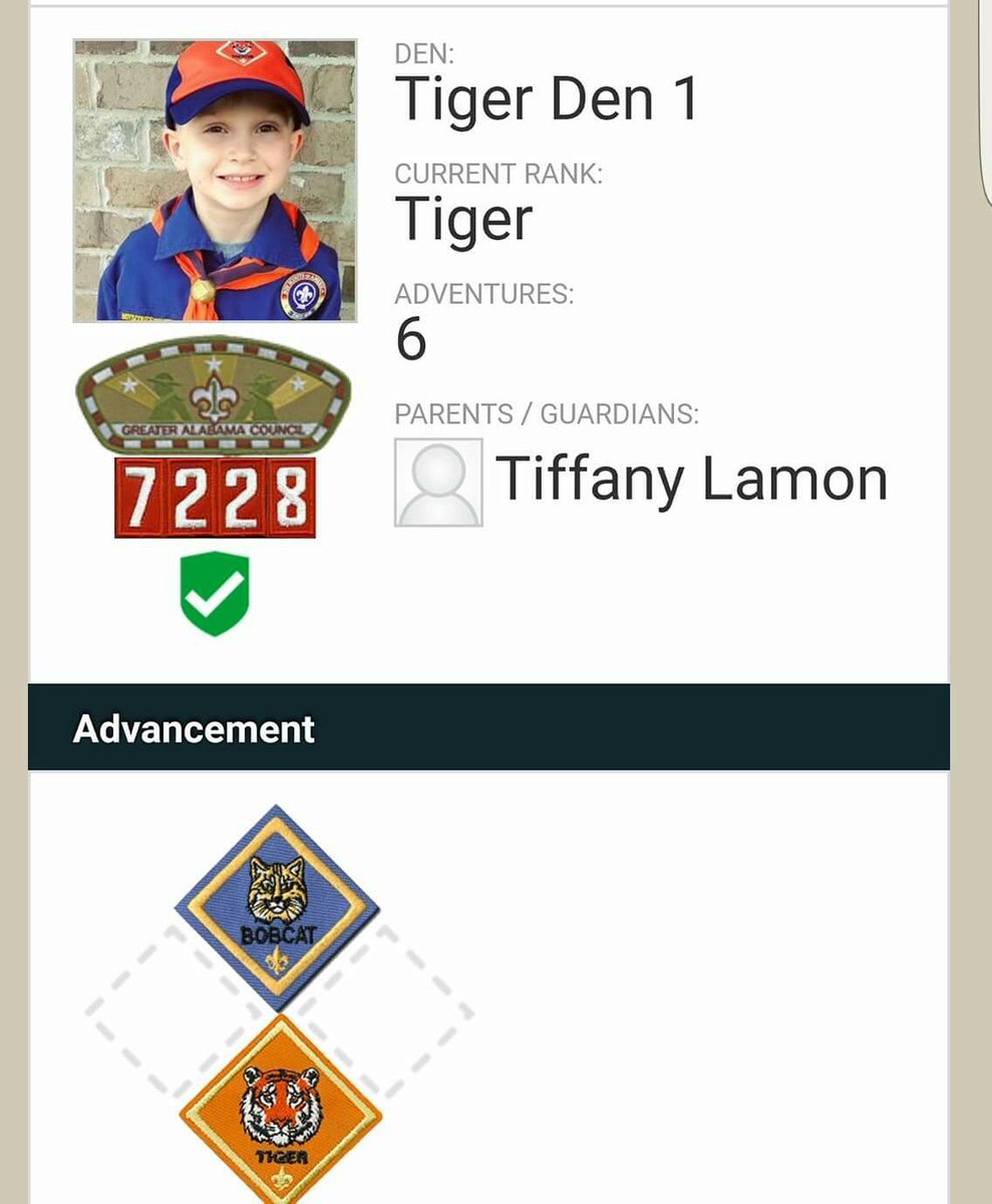 My little earned his tiger badge! #autismawareness #Autism #livingonthespectrum #autismdoesntdefinehim #rockingthespectrum #proudmom