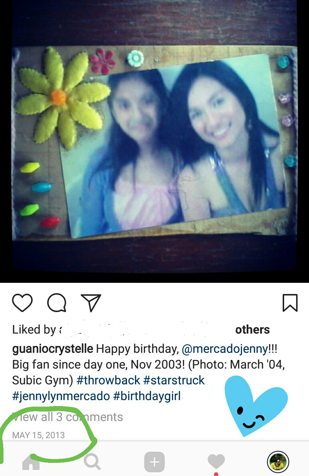 Happy birthday, Jennylyn Mercado       My love from the star  