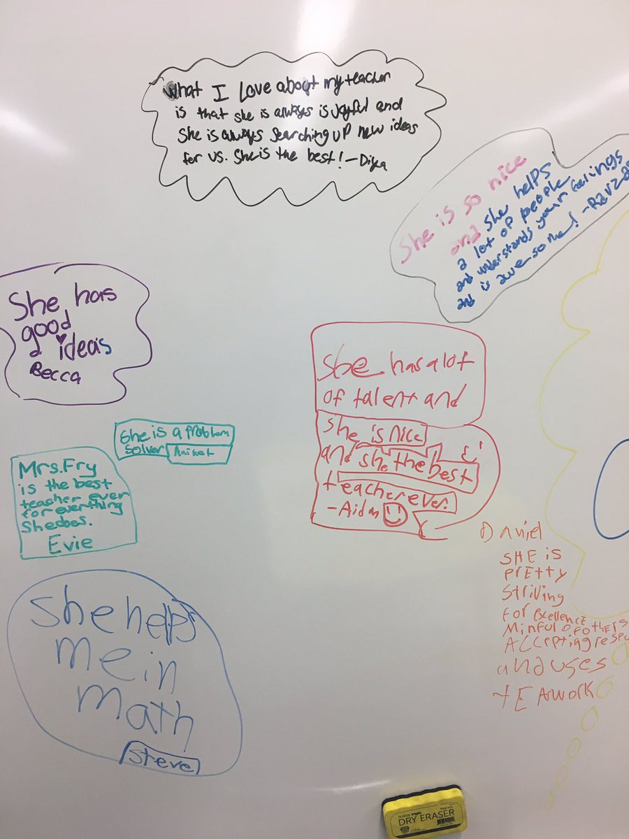 <a href="/Miss_Giunta/">Melissa Giunta</a> Thank you for inspiring. Celebrating every student. To start my sweet class said that I go first. So personal. <a href="/BretHarteElem/">Bret Harte Elementary</a>