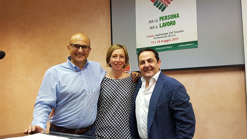 CislToscana's tweet photo. Riccardo Cerza confermato segretario generale Cisl Toscana. In Segreteria anche Recce e Ricci. #crescereperilfuturo https://t.co/xgLFdloGHb https://t.co/wmgumKFPtM