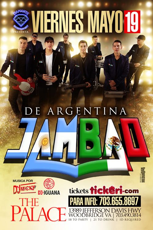 NestorAmeri's tweet photo. ESTE VIERNES JAMBAO EEUU!!!! AHI ESTAREMOS CON TODOS LOS AMIGOS DE VIRGINIA. LOS ESPERAMOS!!! https://t.co/79JaqYMkCv