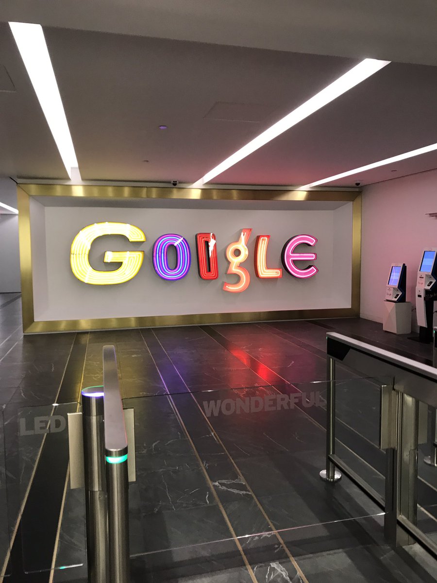 dotLGBT's tweet photo. We're @Google today for the first day of #lgbtweek! If you're attending, stop and chat with us! https://t.co/ScFji365D9
